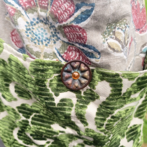 Hand crafted bag reversible. - Picture 3 of 7